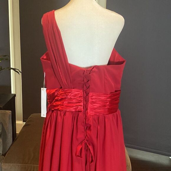 Women’s Full Length One Shoulder Formal Dress Evening Gown Size 3XL NWT - Picture 5 of 10